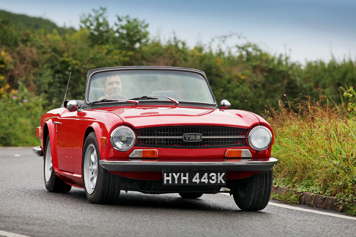 Triumph tussle TR5 vs TR6 Classic & Sports Car